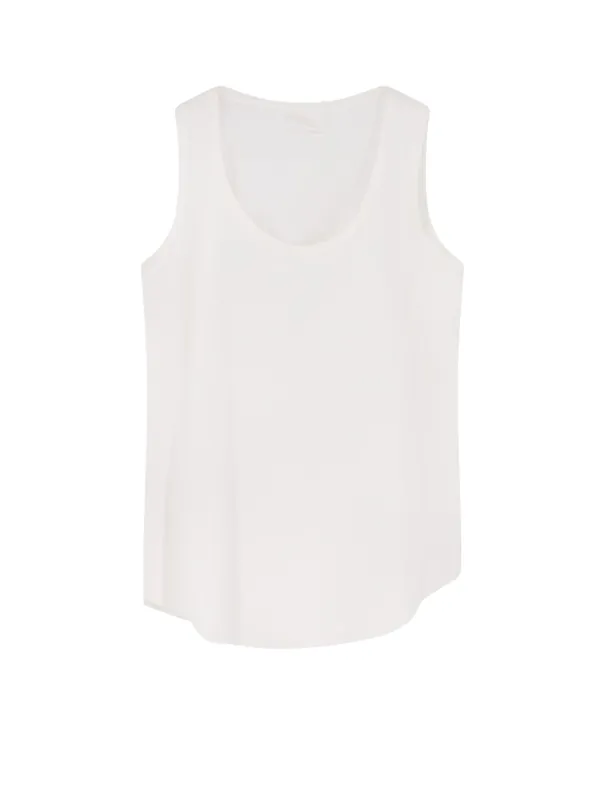 Stretch Silk Top - Brunello Cucinelli