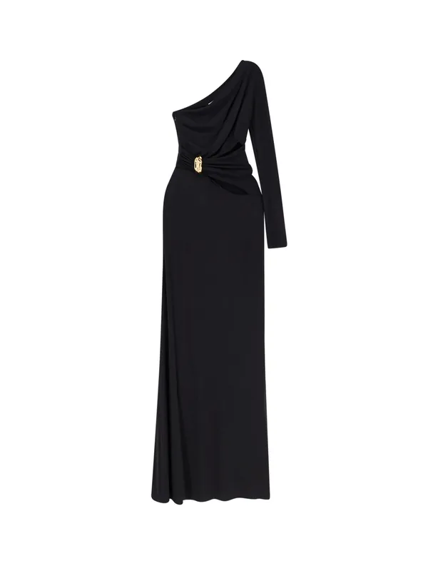Red Carpet Stretch Viscose Long Dress - Elisabetta Franchi