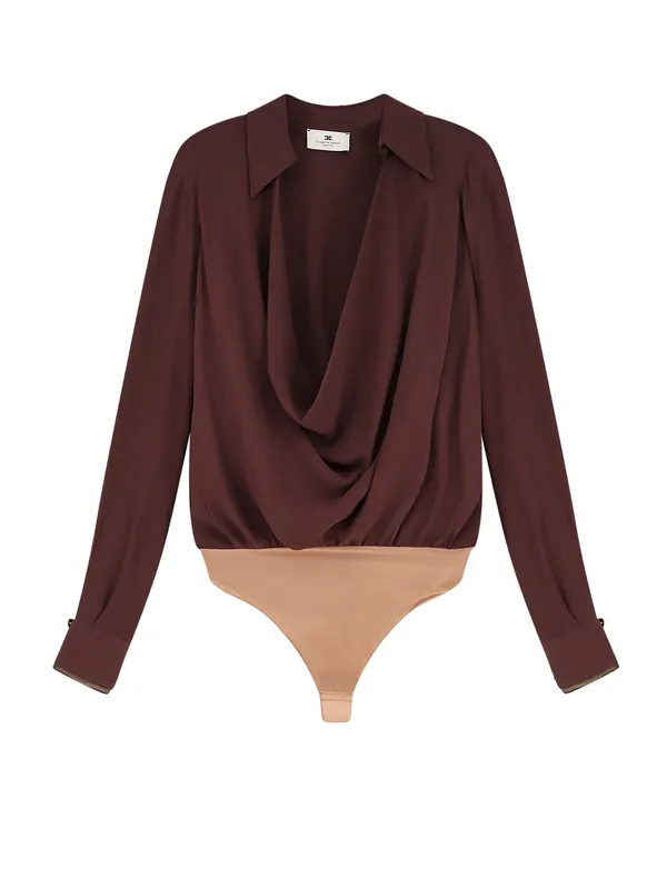 Viscose Body Shirt - Elisabetta Franchi