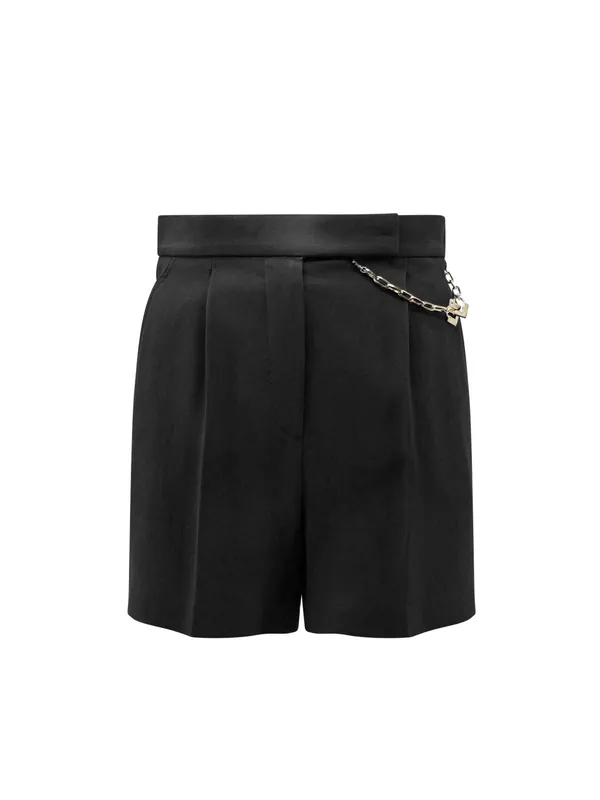 Stretch Viscose Shorts - Elisabetta Franchi