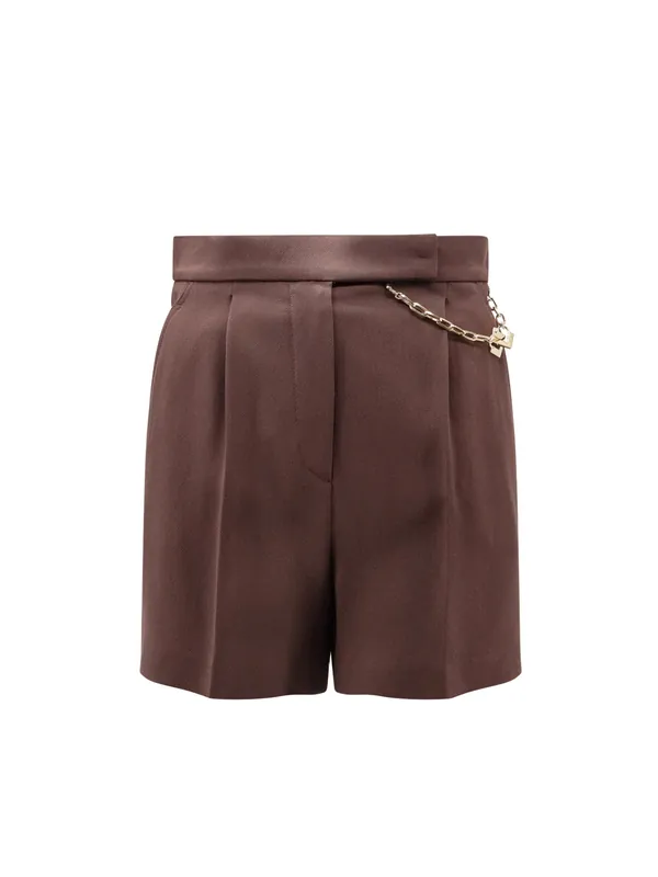 Stretch Viscose Shorts - Elisabetta Franchi