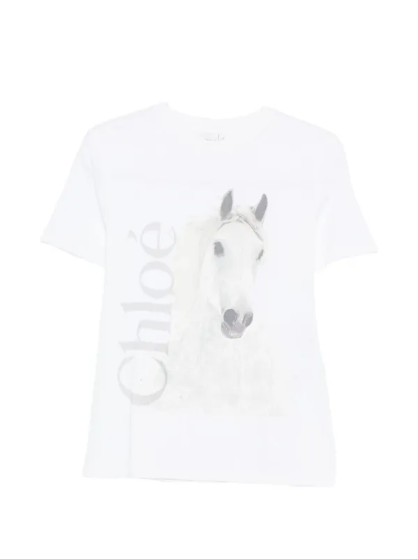 Printed Cotton T-Shirt
