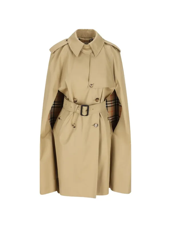 Cotton Trench Coat - Burberry