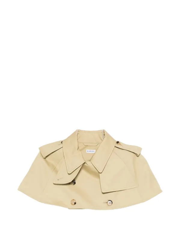 Cotton Trench Cape - Burberry