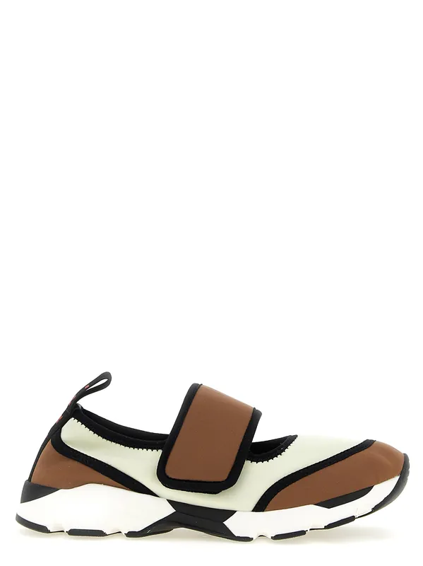 Running Mary Jane Sneakers Multicolor - Marni