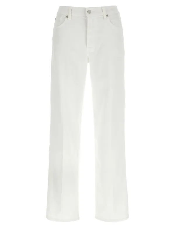 Stovepipe Jeans White - 7 For all Mankind