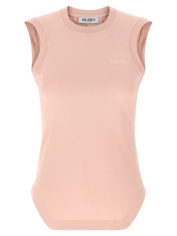 Reese Tops Pink - The Attico