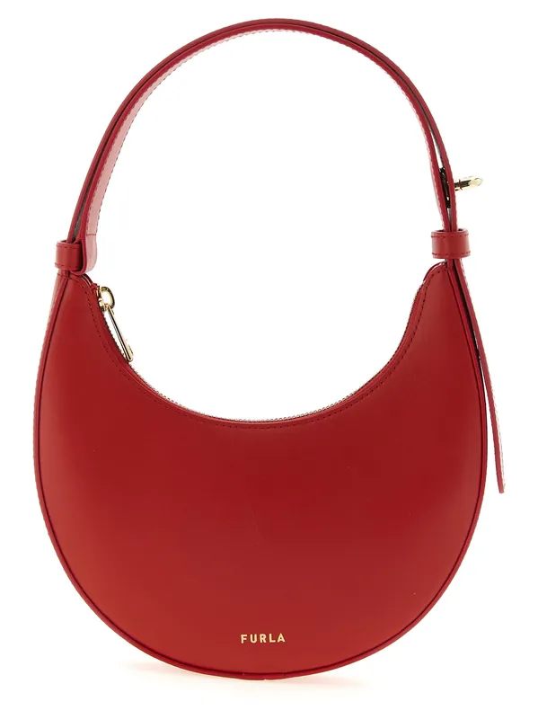 Furla Delizia Shoulder Bags Red