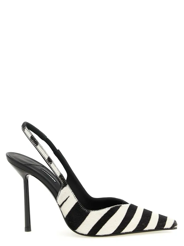 Vivienne Pumps White/Black - Le Silla