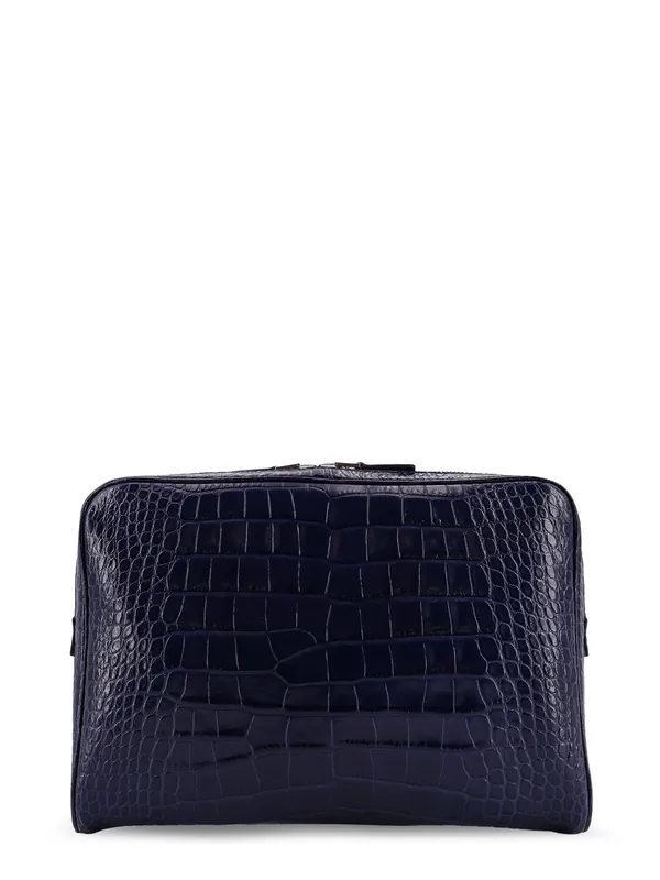 Croco Print Leather Laptop Pouch - Tom Ford