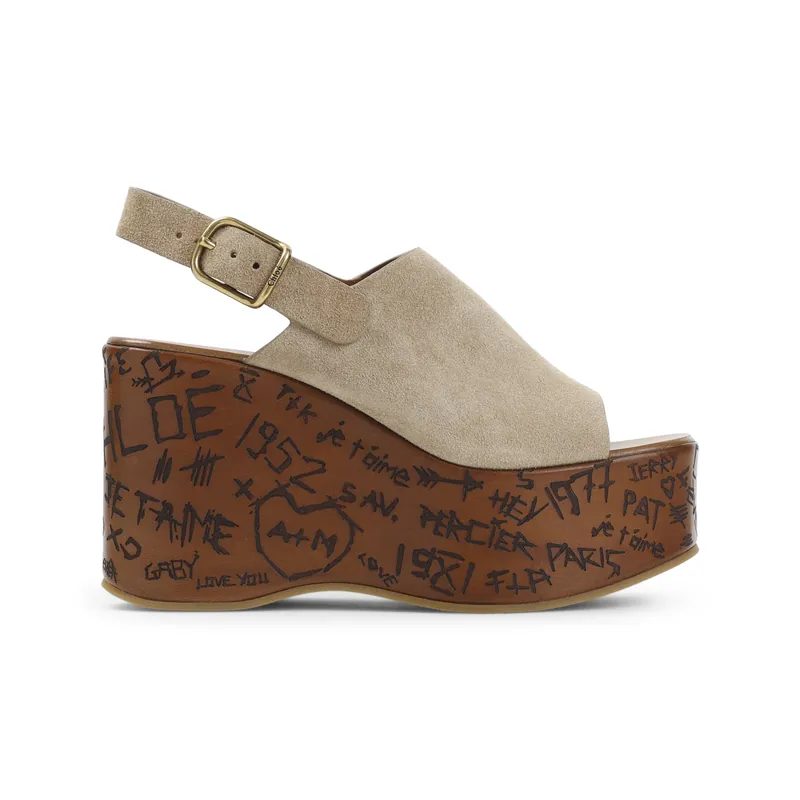 Sandals Nude & Neutrals - Chloé