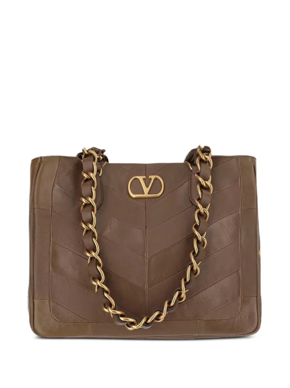 Laseine Small Leather Tote Bag - Valentino Garavani