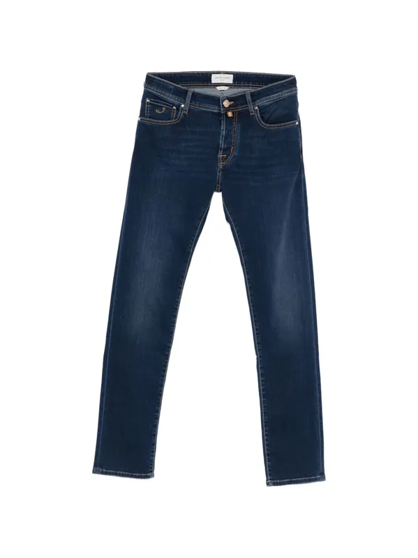 Super Slim Fit Denim Jeans - Jacob Cohen
