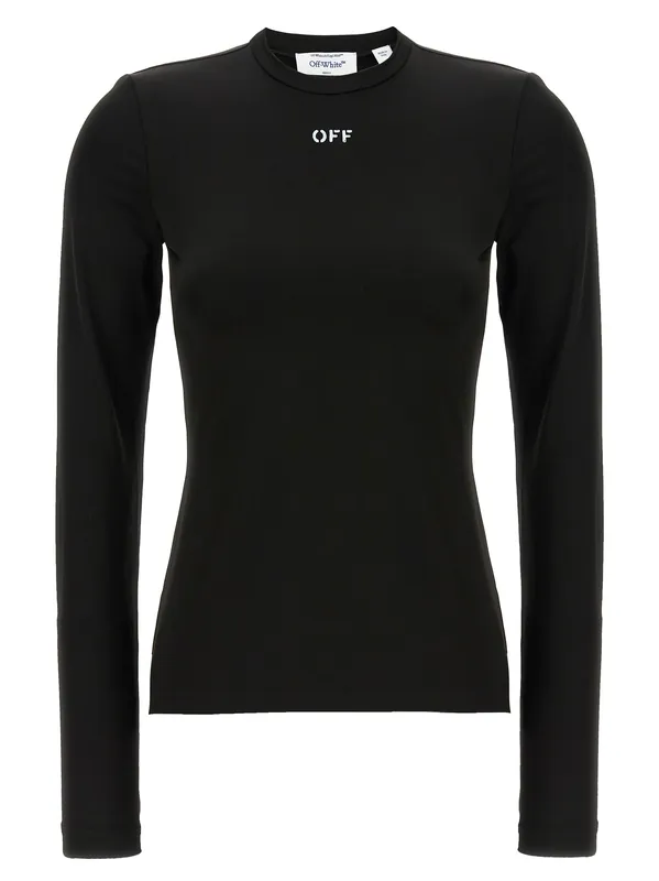 Second Skin Sweaters And Cardigans Black - Off-White
