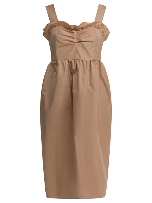 Balloon Midi Dress Dresses Pink - Chloé