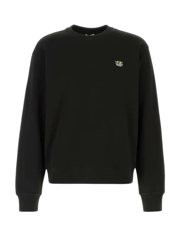 Black Cotton Sweatshirt - Kenzo