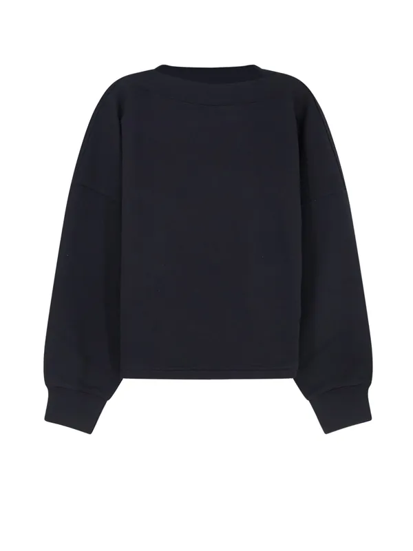 Boatneck Cotton Sweatshirt - Alaïa