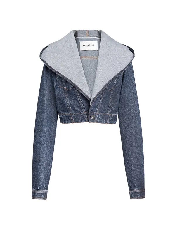 Hooded Denim Jacket - Alaïa