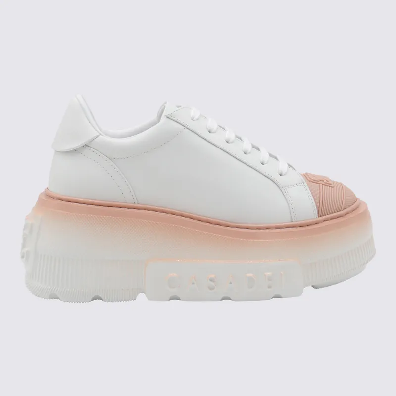Sneakers Bianco/Beige - Casadei