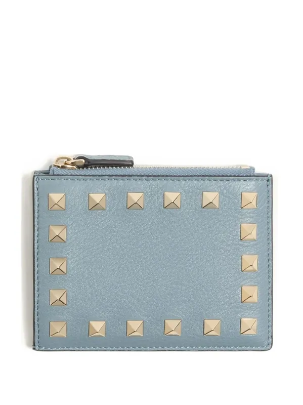 Rockstud Leather Coin Purse - Valentino Garavani