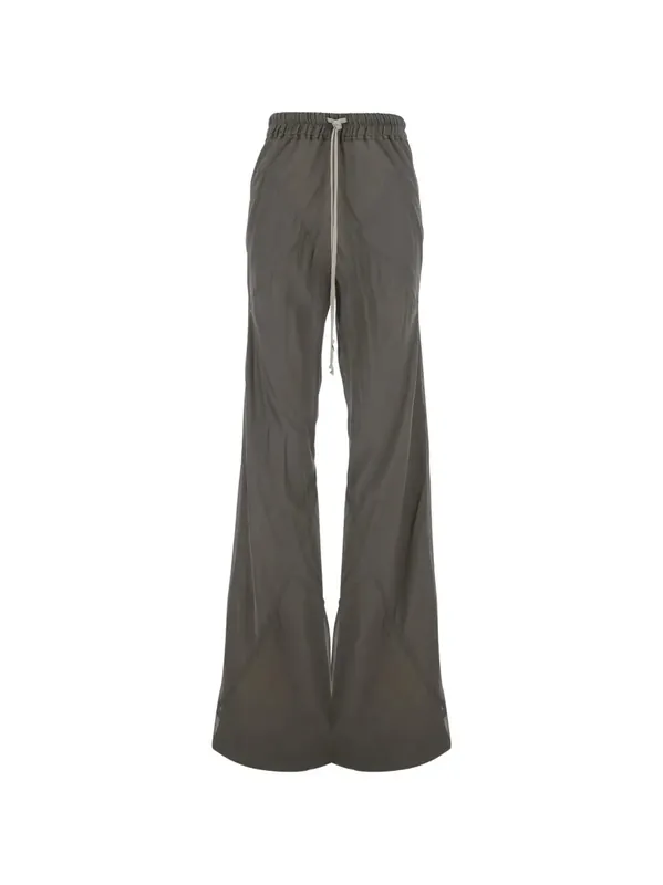 Flared Trousers With Drawstring - Rick Owens