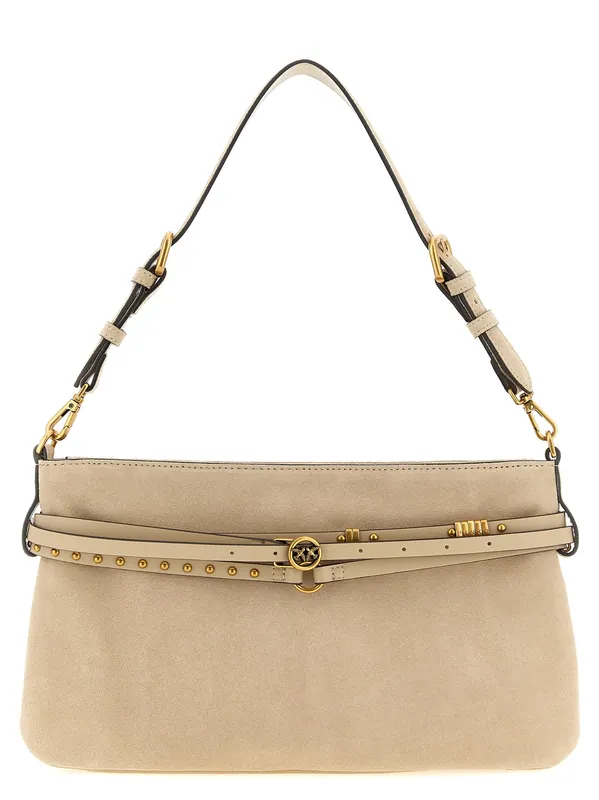 Belt Shoulder Bags Beige - Pinko