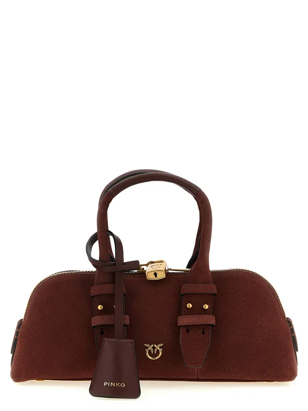 Bowling Baguette Shoulder Bags Bordeaux - Pinko