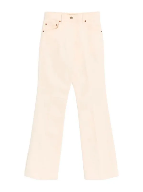 Flared Denim Jeans - Valentino Garavani