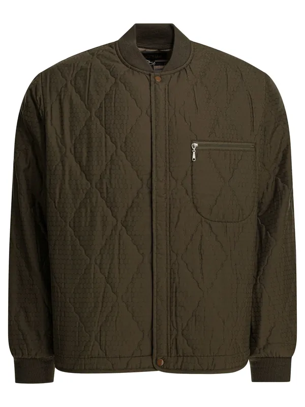 Quilted Nylon Jacket Jackets And Coats Green - Beams Plus