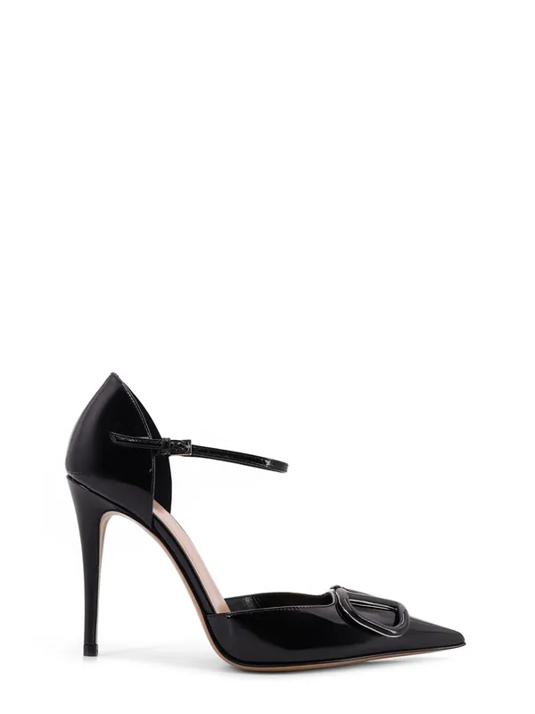 Patent Leather Pumps With Vlogo Signature - Valentino Garavani