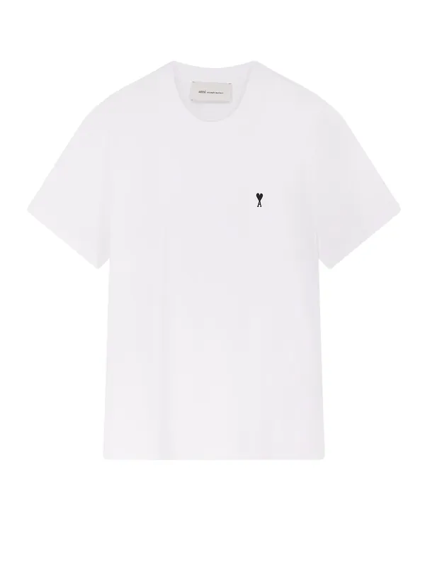 Cotton T-Shirt With Contrasting Embroidery