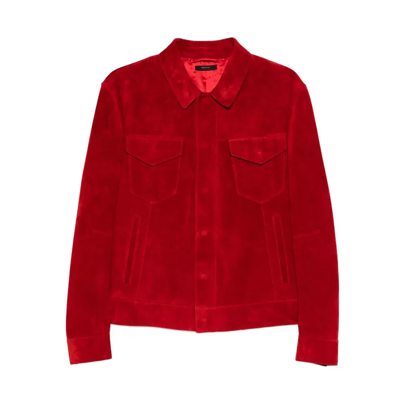 Leather Outerwears Red - Tom Ford