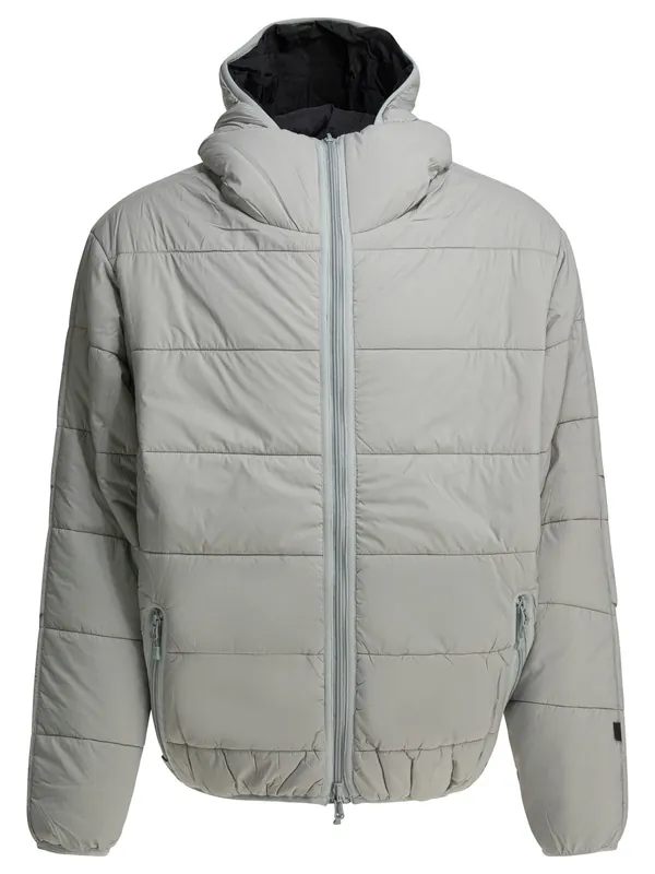 Reversible Nylon Short Down Jacket Jackets And Coats Silver - Daiwa Pier 39