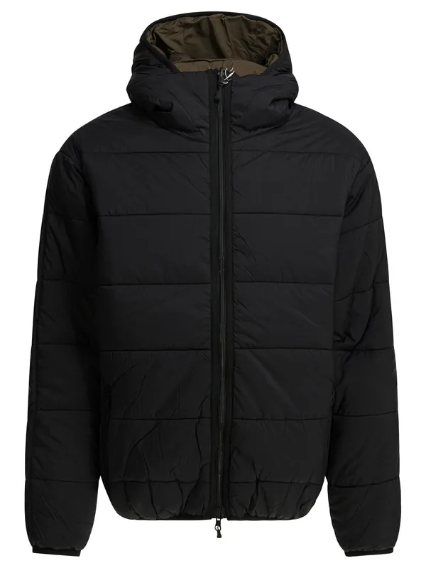 Reversible Nylon Short Down Jacket Jackets And Coats Black - Daiwa Pier 39