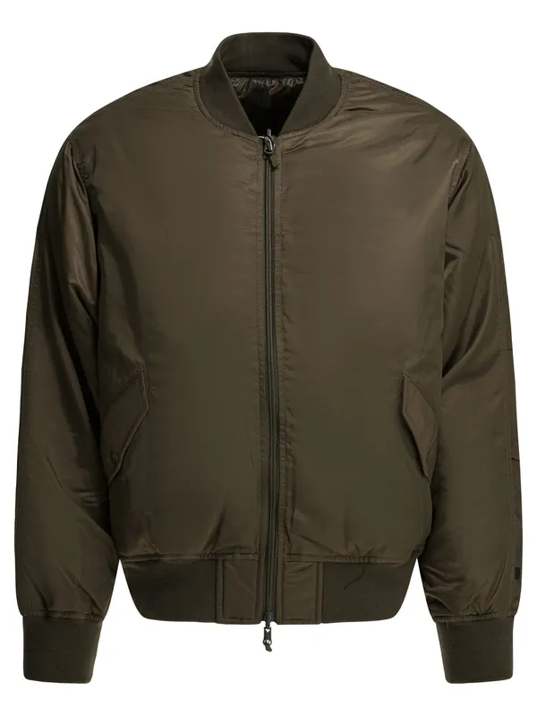 Reversible Nylon Bomber Jacket Jackets And Coats Brown - Daiwa Pier 39