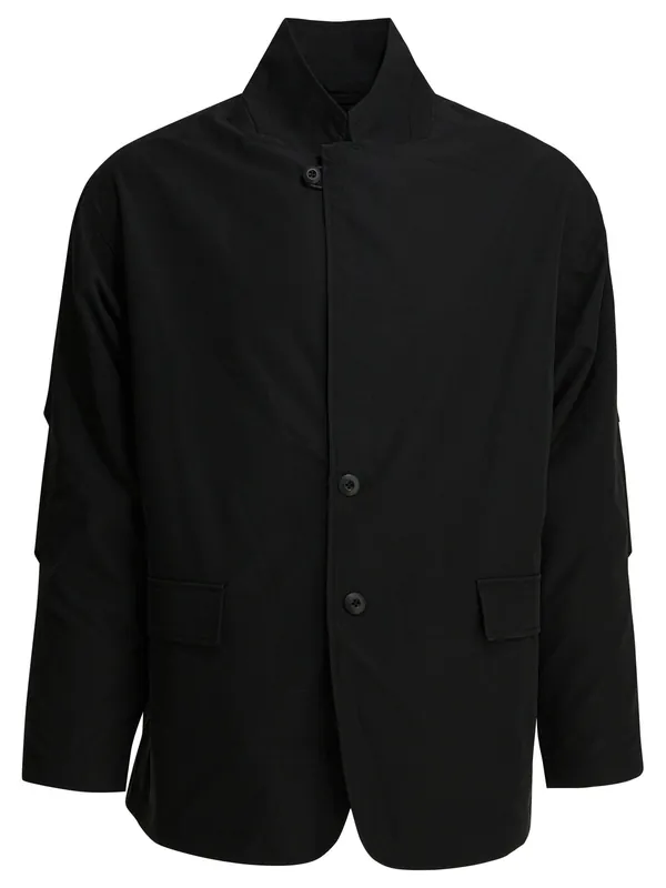 Tech Loose Jackets And Coats Black - Daiwa Pier 39