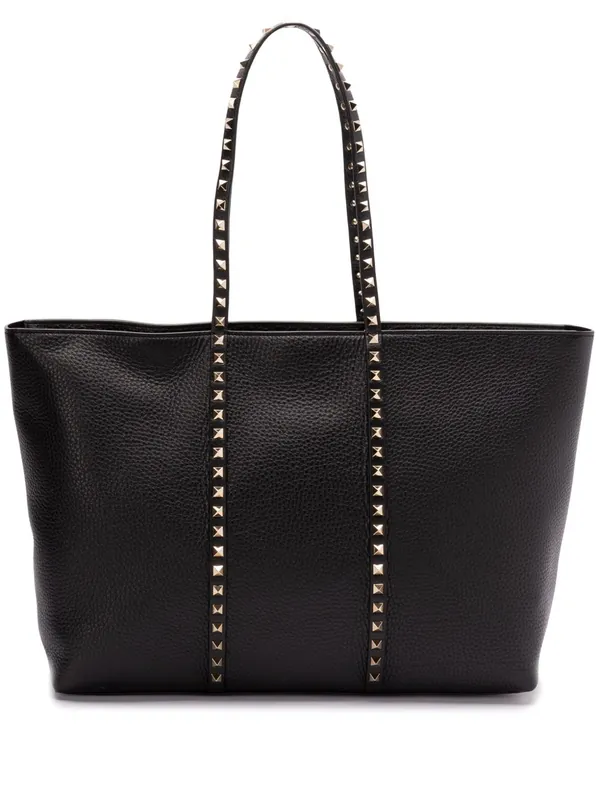 Rockstud Leather Medium Tote - Valentino Garavani