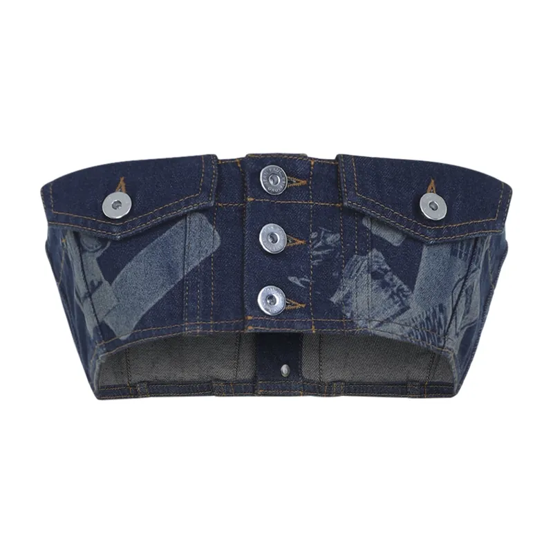 Tops Blue - Jean Paul Gaultier