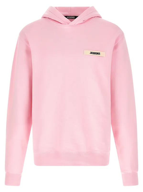 Le Hoodie Gros-Grain Sweatshirt Pink