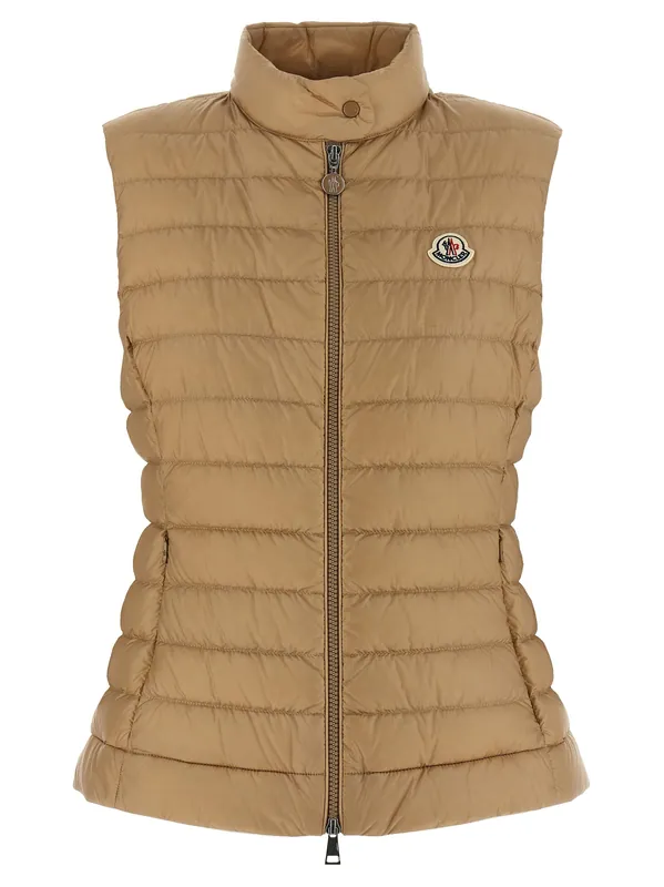 Igens Gilet Beige - Moncler