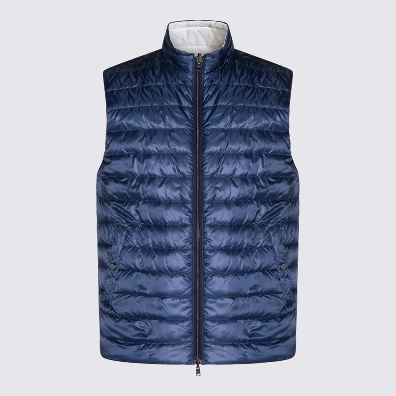 Coats Blu-Bianco