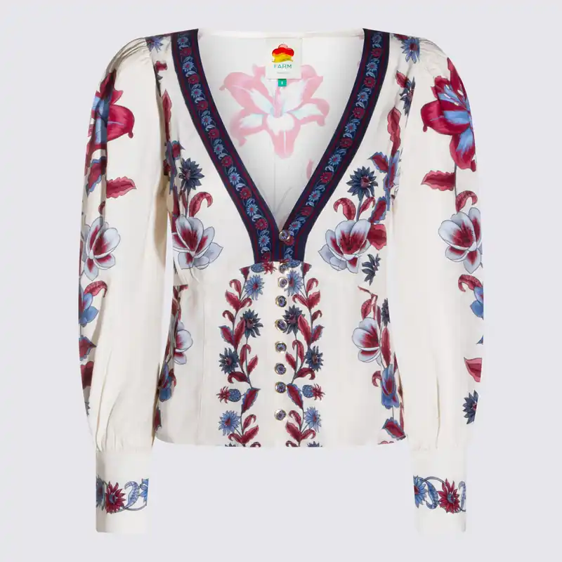 Top Malu Winter White - Farm Rio