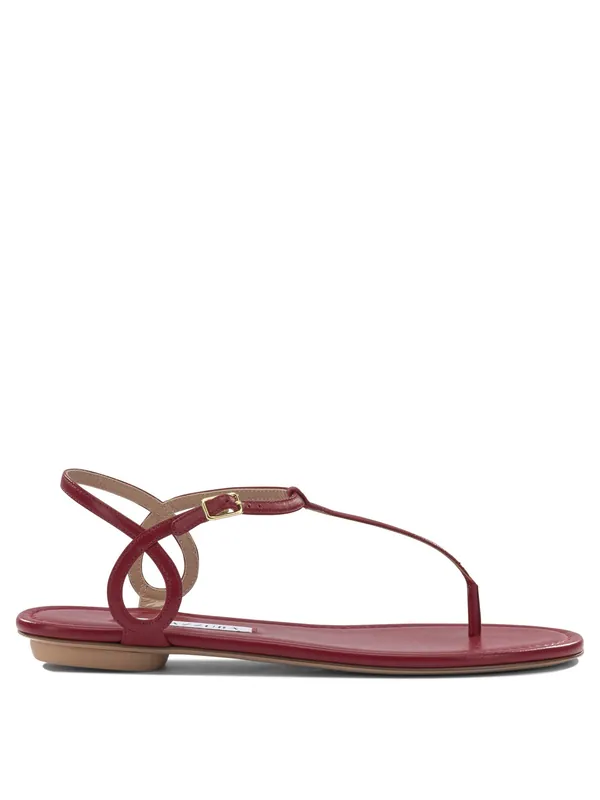 Almost Bare Sandals Red - Aquazzura