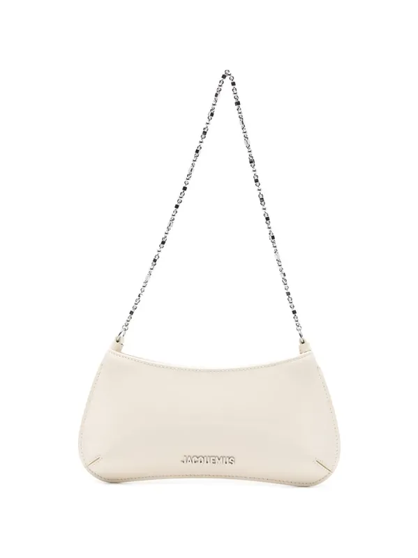 Le Petit Bisou Chaine Leather Shoulder Bag - Jacquemus