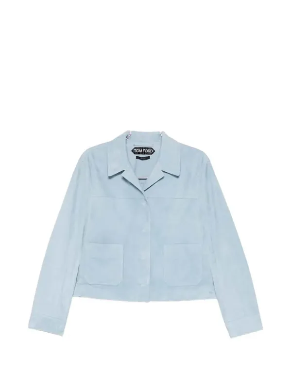 Jacket With Collar And Patch Pockets - Tom Ford