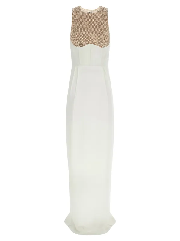 Red Carpet Dresses White - Elisabetta Franchi