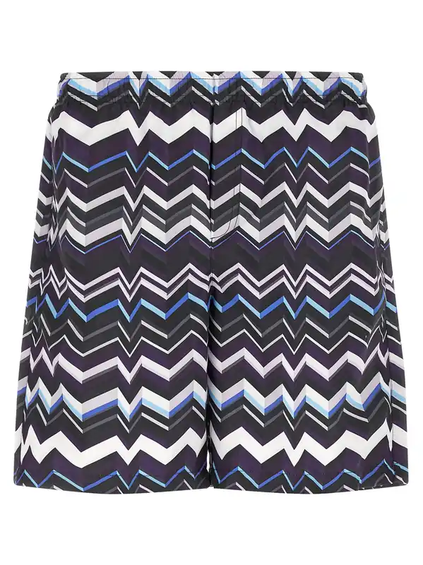 Irregular Zig Zag Swimsuit Beachwear Multicolor - Missoni