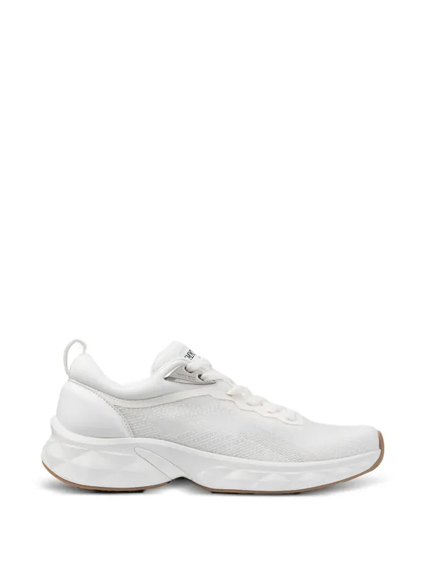 Diamond Run Leather Sneakers - Jimmy Choo