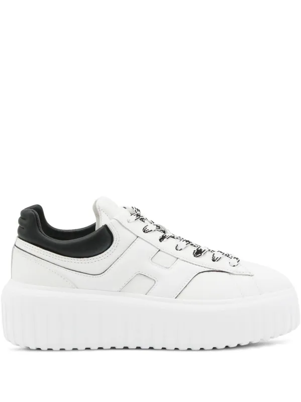 H-Stripes Leather Sneakers