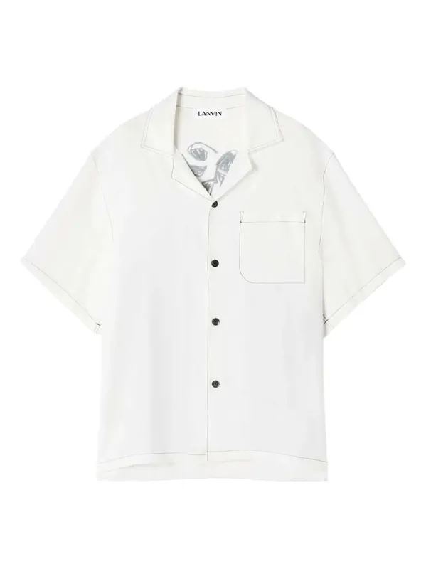 Graphic Print Shirt - Lanvin